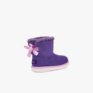 Ugg Mini Bailey Bow II Kids Classic Boots Purple (7038FADTZ)